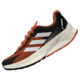 Adidas Terrex Soulstride Flow Trail Running Shoes - Mens, Black/Crystal White/Impact Orange, 11,5US, HP5564-11-5
