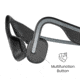 Shokz Open Move Headphones, Slate Grey, Standard, AS660SG