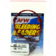 AFW Bleeding Leaders Nylon Coated 1x7 Stainless DuoLockSnap, 20lb 9kg test, .024in 0.61mm dia, Red, 12in 3 pc, E020REDL12/3