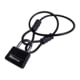 Agency 6 Adventure Equipment Cable Lock Kit, Black, A6 Cable Lock-BLK