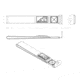 Agency 6 Gen 3/4 Toyota 4Runner Rear Lift Gate Hatch Pull Assist Strap
