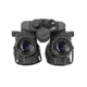 AGM Global Vision NVG-40 1x27mm NL1 Dual Tube Night Vision Goggle/Binocular Gen 2 Plus, Green Phosphor, Level 1, Black, 4.5 4.6 2.9, 14NV4122483011