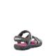 Ahnu K Tirra Sandal - Kids, Silver / Magenta, 3, 1019395C-SMGN-03