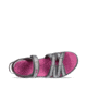 Ahnu K Tirra Sandal - Kids, Silver / Magenta, 3, 1019395C-SMGN-03