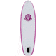 Airhead Bliss 930 Inflatable Stand Up Paddleboard, Pink/White, 1 Year Mfg Warranty, PVC / Nylon, AIR-41824