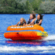 Airhead Live Wire Towable, 3 Person, Orange / Blue, AHLW-3