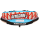 Airhead Renegade 3 Towable Kit w/ Rope &amp; Pump, Blue/Red/Black, 3 Person, AHRE-503