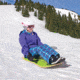 Airhead Sportsstuff Sno-Boggan Wood Sled, 36In, Green, AHSB-3601