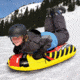 Airhead Sportsstuff Snopedo Snow Tube, 43In, Yellow/Black, 30-1102