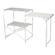 Alpine Mountain Gear Roll Top Kitchen, Aluminum, AMG006