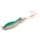 Als Goldfish Saltwater Series Goldfish with 3/0 Single Hook and Hackle Feather 2-3/4in, Neon Green, 3/4oz, G400-SNG