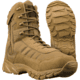 Mens Vengeance SR 8in Side-Zip Leather Boot,Size 15,Coyote