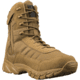 Mens Vengeance SR 8in Side-Zip Leather Boot,Size 15,Coyote
