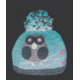 Ambler Owl Beanie - Girl's-Azalea-S/M
