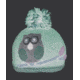 Ambler Owl Beanie - Girl's-Grape-S/M
