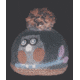 Ambler Owl Beanie - Girls-White-S/M