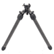 Anarchy Outdoors All Terrain Mountain and Backcountry Bipod Feet, Rubber Felt, Black, Small, ATBF-RFF