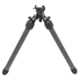 Anarchy Outdoors All Terrain Mountain and Backcountry Bipod Feet, Rubber Felt, Black, Small, ATBF-RFF