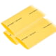 Ancor Heat Shrink Tubing 1in x 3in - Yellow - 3 Pieces, One Size, 307903