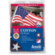 Annin Flags US Cotton Flag, Red/White/Blue, 3ft x 5ft, 001124R