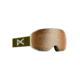 Anon M2 Men's Goggle w/ Spare Lens, Sonar Bronze Lens, Olive, 18557102366NA