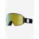 Anon M4 Cylindrical Goggle, Spare Lens and Mfi Face Mask w/ Sonar Bronze, Jet, 20354100009