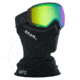 Anon WM1 Women's Goggle w/ Spare Lens and MFI Mask, Sonar Green Lens, Smoke, 19176101098NA