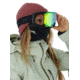 Anon WM1 Women's Goggle w/ Spare Lens and MFI Mask, Sonar Green Lens, Smoke, 19176101098NA