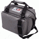 AO Coolers 12 Can Deluxe Canvas Soft Cooler, w/Removable Shoulder Strap, Charcoal, Small, AO12DXCH