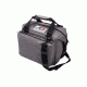 AO Coolers 12 Can Deluxe Canvas Soft Cooler, w/Removable Shoulder Strap, Charcoal, Small, AO12DXCH