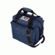 AO Coolers 12 Can Deluxe Canvas Soft Cooler, w/Removable Shoulder Strap, Navy Blue, Small, AO12DXNB