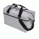 AO Coolers 36 Can Vinyl Soft Cooler, w/Removable Shoulder Strap, Silver, Large, AOFI36SL