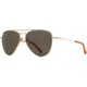 AO Fletcher Sunglasses, Gold Frame, Calobar Green AOLite Nylon Lens - Polarized - 59-15-145, FLT259STHAGNN-P