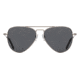 AO Fletcher Sunglasses, Pewter Frame, True Color Gray AOLite Nylon Lens - Polarized - 59-15-145, FLT159STBKGYN-P