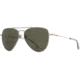 AO Fletcher Sunglasses, Silver Frame, Calobar Green AOLite Nylon Lens - 59-15-145, FLT359STSMGNN