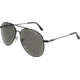 AO Flight Gear General Sunglasses, Wire Spatula, Black Frame, CC Gray Poly Lens, 58mm, 30526