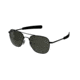 AO Original Pilot Sunglasses, Bayonet, Black Frame, CC Gray Poly Lens, 52mm, 30026