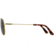 AO General Sunglasses, Gold, True Color Gray AOLite Nylon Lenses, 58-14-145 B52.5, GEN158STTOGYN