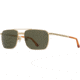 AO Geoffrey Sunglasses - Mens, Gold, Calobar Green AOLite Nylon Lenses, Gold / Calobar Green Polalrized Lens, 58-18-145, GFY358STHAGNN-P