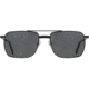 AO Geoffrey Sunglasses - Mens, Matte Black, True Color Gray AOLite Nylon Lenses, Matte Black / True Color Gray Polarized Lens, 58-18-145, GFY258STTOGYN-P