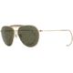 AO Hazemaster Sunglasses, Gold, Calobar Green AOLite Nylon Lenses, Gold / Calobar Green Lens, 59-13-175, HZE159CT--GNN