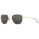 AO Original Pilot Sunglasses, Gold Frame, 57 mm Gray SkyMaster Glass Lenses, Standard Temple,738921549758