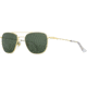 AO Original Pilot Sunglasses, Gold Frame, 55 mm Green SkyMaster Glass Lenses, Standard Temple,738921549536
