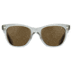 AO Saratoga Sunglasses, Gray Crystal, Cosmetan Brown AOLite Nylon Lenses, 54-19-145 B42, SAR554ST--BNN