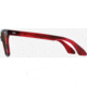 AO Saratoga Sunglasses, Red Demi Frame, Cosmetan Brown AOLite Nylon Lenses, 52-19-145, SAR752ST--BNN