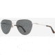AO Sebring Sunglasses - Womens, Black Silver Frame, True Color Gray AOLite Nylon Lenses, 55-19-140, SEB155STTOGYN