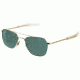 Open Box, Dealer Demo, AO Original Pilot Sunglasses, Bayonet, Gold Frame, Green Glass Lenses, 52mm, 32192