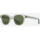 AO Times Sunglasses, Gray Crystal Frame, Calobar Green AOLite Nylon Lenses, Polarized, 47-21-145, TIM247ST--GNN-P