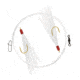 Apex Tackle Perch Maraflash Rig White, AP-PMR-8