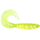 Apex Tackle Rigged Grubs 1/4oz Chartreuse Glitter 5pk, J514-CHT